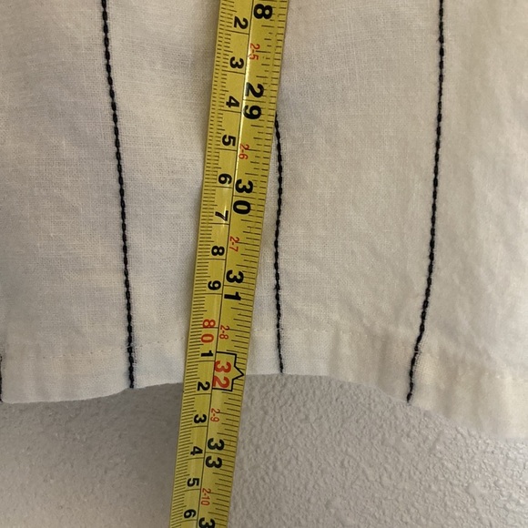 Forever 21 Sheath White striped Dress Size Small - Picture 5 of 9